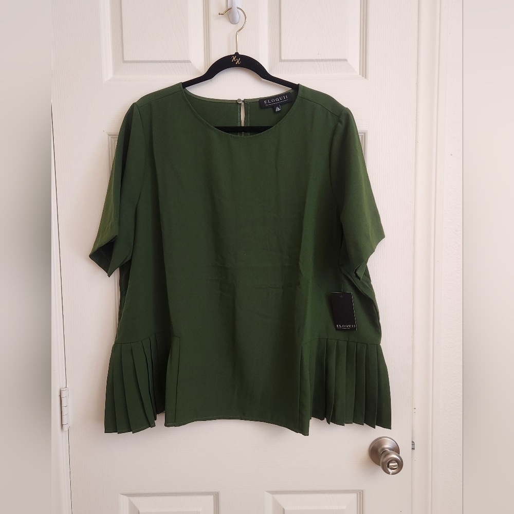 Eloquii Women's Plus Size Blouse